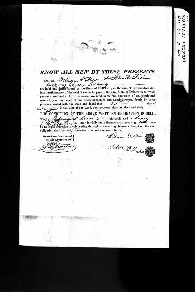 Mason & Barker Marriage Certificate