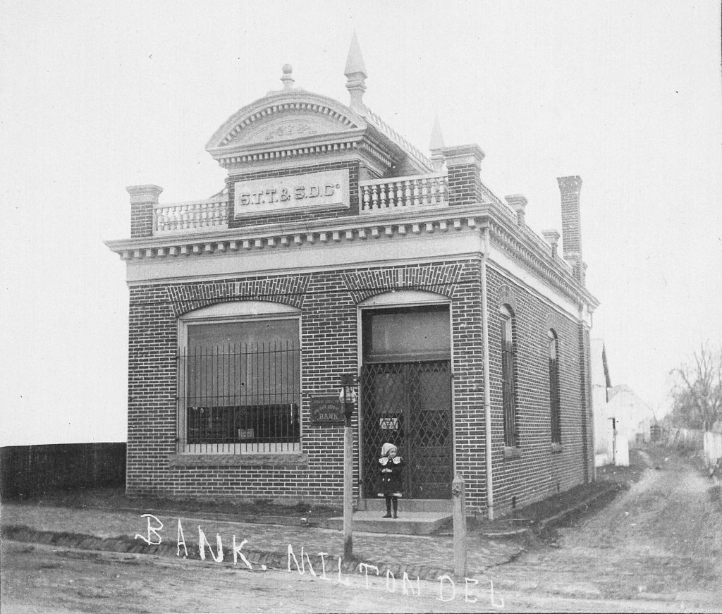 Sussex Trust, Title and Safety Deposit Company building on Federal Street ca 1910.