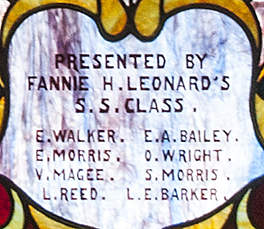 Fannie Leonard's Class