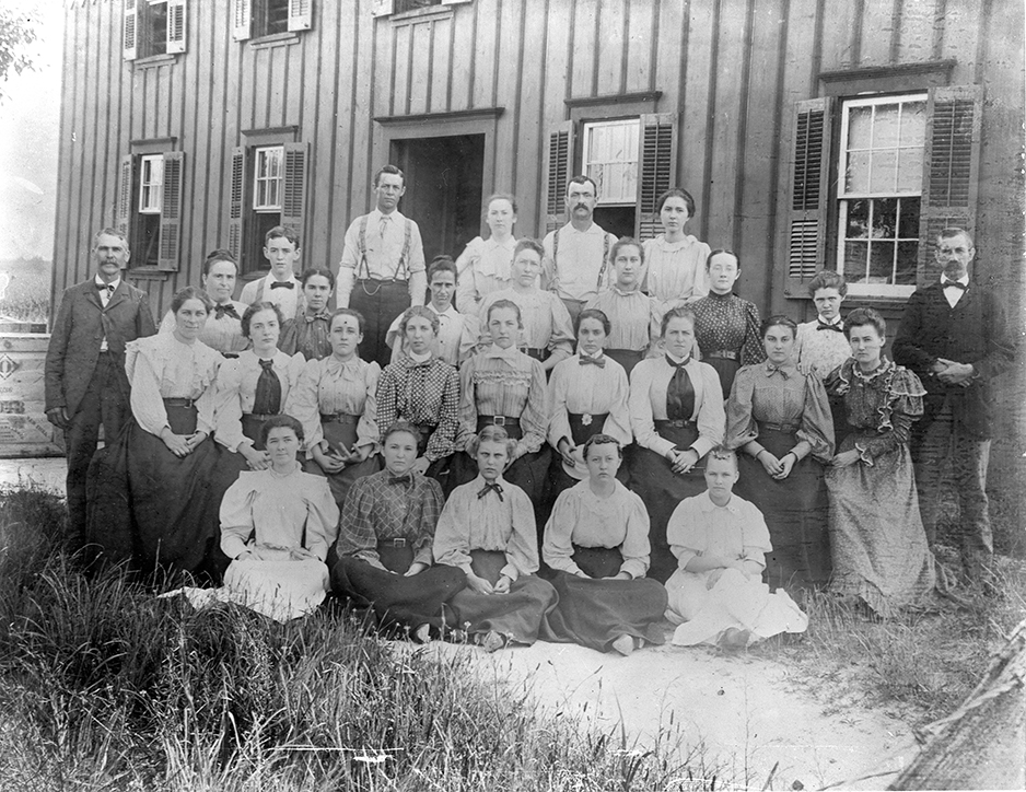 Douglass & White Shirt Factory ca. 1895