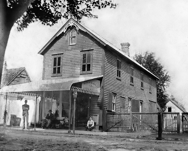 Winfield R. Wright's Store In Milton ca. 1901