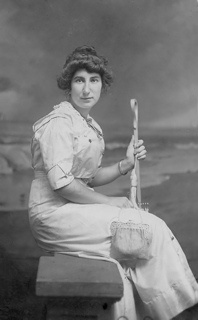 Mary E. King, wife of David A. Conner, probably taken between 1880 and 1890