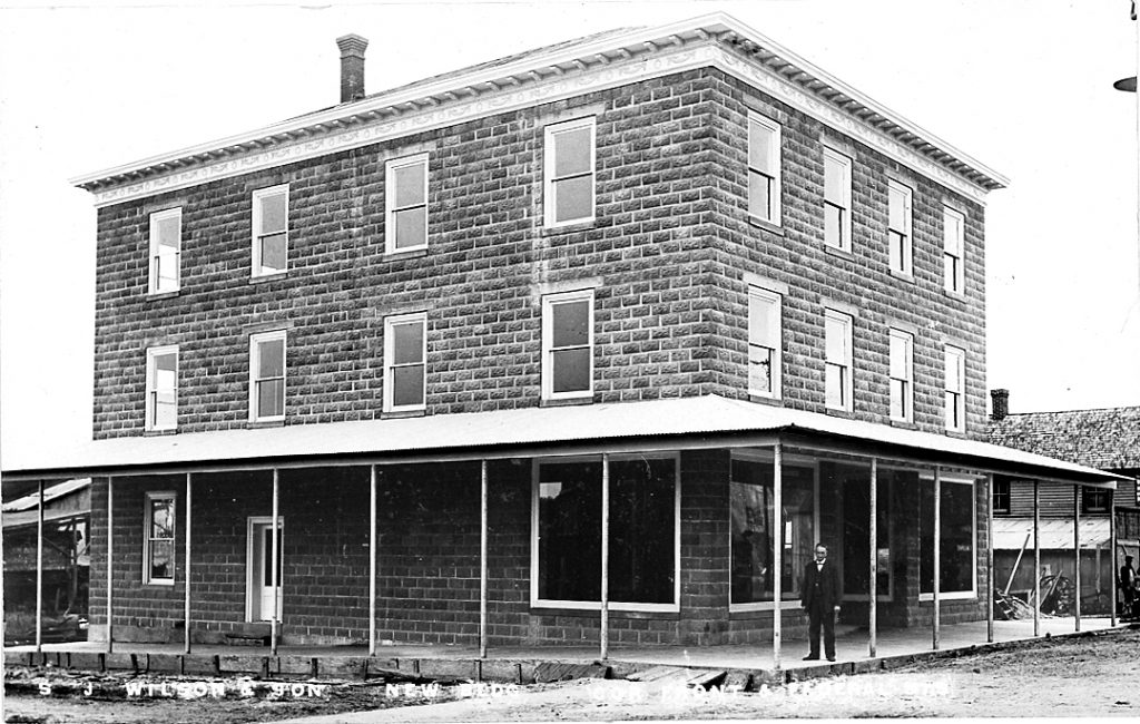 S. J. Wilson's New Building, ca. 1910