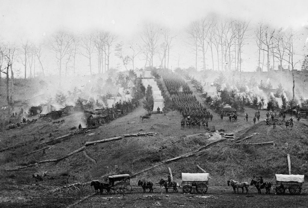 150th Regiment, Pennsylvania Volunteers Encampment 1862