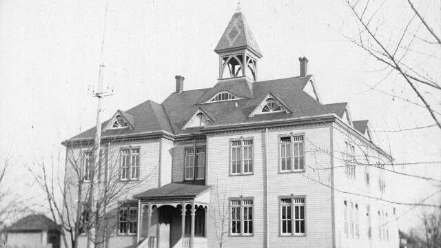 Milton Public School, ca. 1910